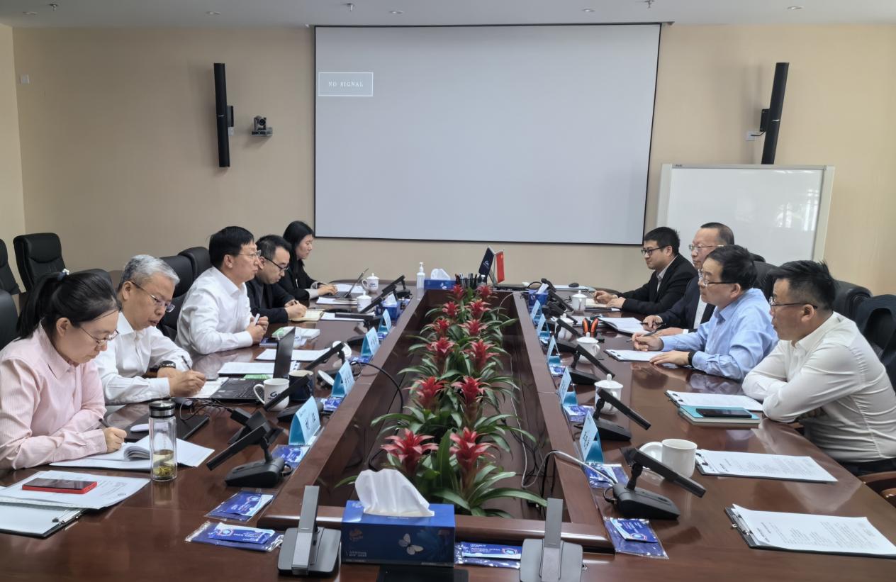 長(cháng)检中心董事長(cháng)、党委书记曲卫东到中汽协拜访交流